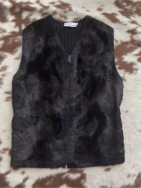 Vintage 90s black sleeveless top